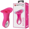 Wibrator oralny z języczkiem Pretty Love Clyde 12 wibracji 12 lizania USB