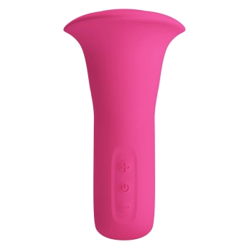 Wibrator oralny z języczkiem Pretty Love Clyde 12 wibracji 12 lizania USB
