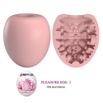 Masturbator ręczny Pretty Love Pleasure Egg I elastyczny realistyczny
