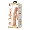 Dildo realistyczne Pretty Love Sharife 25 cm z przyssawką giętkie TPR