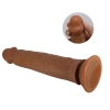 Realistyczne dildo Pretty Love Sharife ruchoma skóra 25 cm