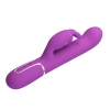 Wibrator króliczek Pretty Love Coale fioletowy 7 wibracji rotacja pchnięcia