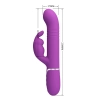 Wibrator króliczek Pretty Love Coale fioletowy 7 wibracji rotacja pchnięcia