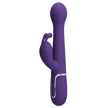 PRETTY LOVE - Dejon dark Purple, 7 vibration functions 4 thrusting settings 4 rotation functions