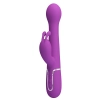 PRETTY LOVE - Dejon Purple, 7 vibration functions 4 thrusting settings 4 rotation functions