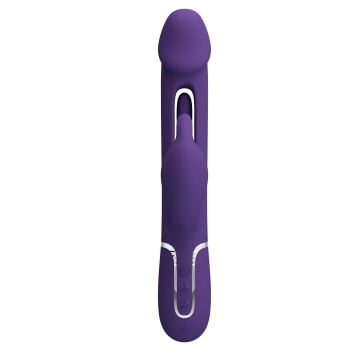 PRETTY LOVE - Kampas dark Purple, 7 vibration functions 4 licking settings