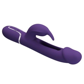 PRETTY LOVE - Kampas dark Purple, 7 vibration functions 4 licking settings