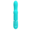 PRETTY LOVE - Mariana light blue, 7 vibration functions, 7 thrusting settings, 4 rolling functions, 4 nodding functions