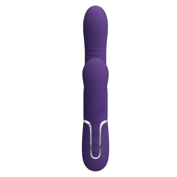 PRETTY LOVE - Mariana dark purple, 7 vibration functions, 7 thrusting settings, 4 rolling functions,4 nodding functions