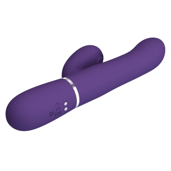 PRETTY LOVE - Mariana dark purple, 7 vibration functions, 7 thrusting settings, 4 rolling functions,4 nodding functions