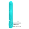 PRETTY LOVE - Gigi light blue, 7 thumping functions 7 licking modes