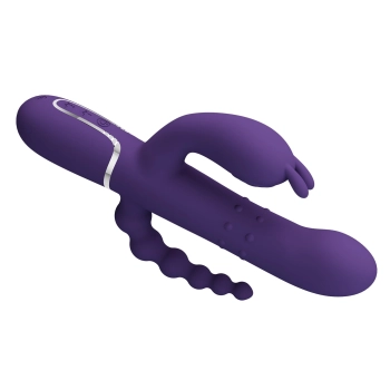 PRETTY LOVE - Cammy Dark Purple, Twinkled Tenderness, 7 thumping functions 7 vibration functions 4 rolling functions