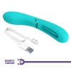 Wibrator punktu G silikonowy Romance Lexie 7 wibracji 4 kołysania USB