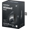 Jajko wibrujące prążkowane Satisfyer Ribbed Petal czarne