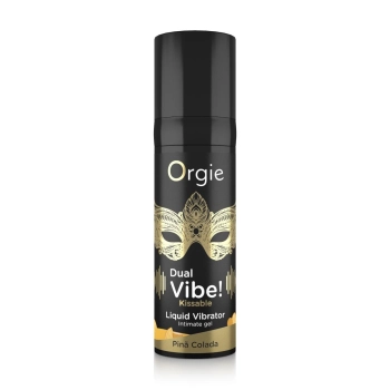 Płynny wibrator do całowania Dual Vibe Pina Colada Orgie 15 ml