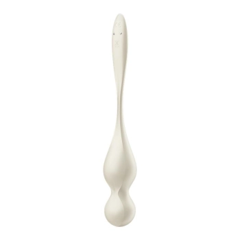 Kulki wibrujące silikonowe Satisfyer Love Birds 1 białe