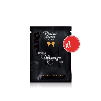 Olejek do masażu waniliowy Secret Pleasure saszetka 3ml