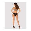 Komplet bielizny Chic Amoria Obsessive czarny XL 2XL