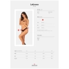 Stringi otwarte Latinesa Obsessive czarne XL 2XL