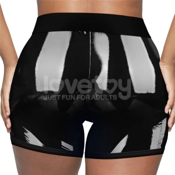 Szorty do strap on Chic Lovetoy czarne talia 81 89 cm