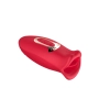 Stymulator łechtaczki z języczkiem B Series Cute czerwony USB