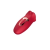Stymulator łechtaczki z języczkiem B Series Cute czerwony USB