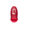 Stymulator łechtaczki z języczkiem B Series Cute czerwony USB