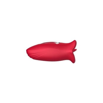 Stymulator łechtaczki z języczkiem B Series Cute czerwony USB