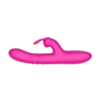 Wibrator króliczek B Series Cute silikonowy różowy USB wodoodporny