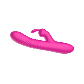 Wibrator króliczek B Series Cute silikonowy różowy USB wodoodporny