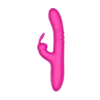Wibrator króliczek B Series Cute silikonowy różowy USB wodoodporny