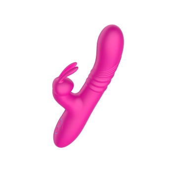 Wibrator króliczek B Series Cute silikonowy różowy USB wodoodporny