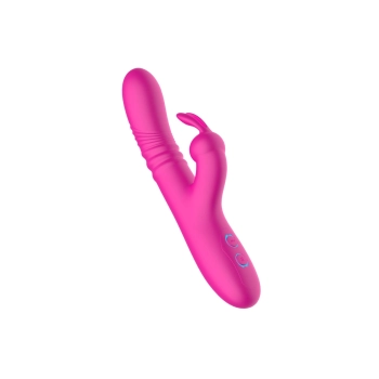 Wibrator króliczek B Series Cute silikonowy różowy USB wodoodporny