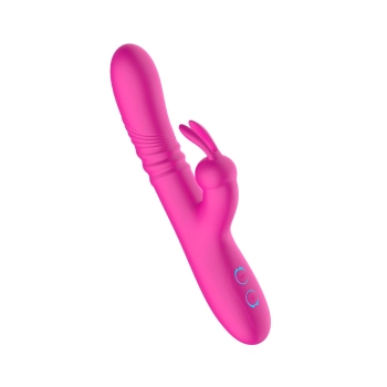 Wibrator króliczek B Series Cute silikonowy różowy USB wodoodporny