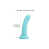 Dildo realistyczne silikonowe Nightfall Love to Love niebieskie 14 cm