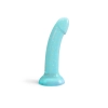 Dildo realistyczne silikonowe Nightfall Love to Love niebieskie 14 cm