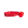 Knebel kulowy Argus czerwony oddychający 4 cm