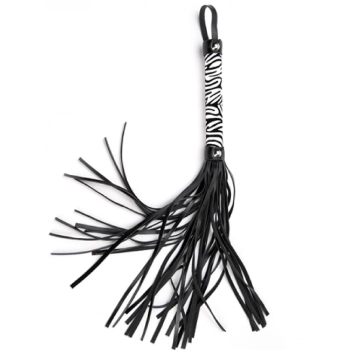 Flogger klasyczny biały pantera mały Argus 45 cm