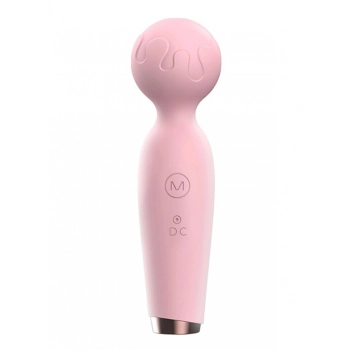 Mini masażer silikonowy Argus różowy USB 15 cm