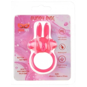 Pierścień wibrujący Bunny Argus różowy