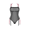 Body erotyczne Obsessive Glandez czarne M/L