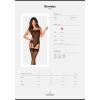 Body erotyczne Obsessive Glandez czarne M/L