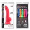 Dildo analne realistyczne Carl.L czerwone silikonowe 22 cm z przyssawką