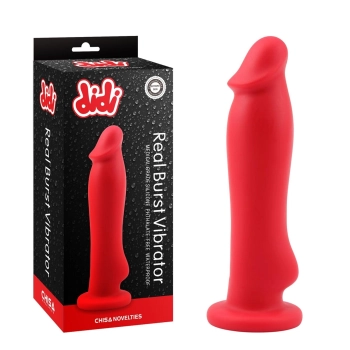 Wibrator analny silikonowy didi Real Burst 18.5 cm