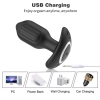 Wibrujący korek analny Bliss APP silikonowy USB