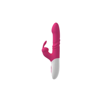 Wibrator króliczek Eie silikonowy USB 10 funkcji obrotowy posuwisty