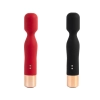 Masażer silikonowy USB czerwony 7 funkcji Lyla