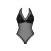 Koronkowe czarne body Medilla Obsessive XL/2XL