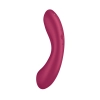 Wibrator silikonowy Satisfyer Curvy Trinity 1 czerwony USB