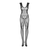 Bodystocking Obsessive F241 czarny siateczkowy otwarty S/M/L